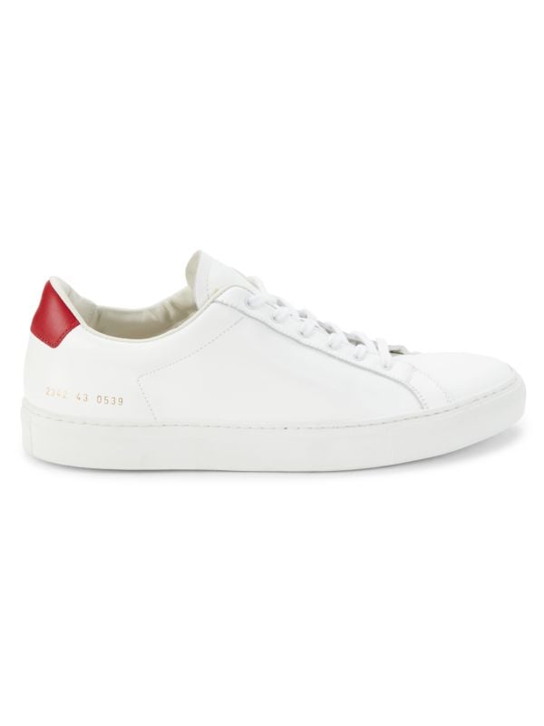 Common Projects Low Top Leather Sneakers